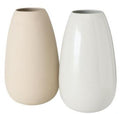 LASVIKJA VĀZE 25CM, METĀLS, 2 KRĀSAS- BĒŠA/PELĒKA