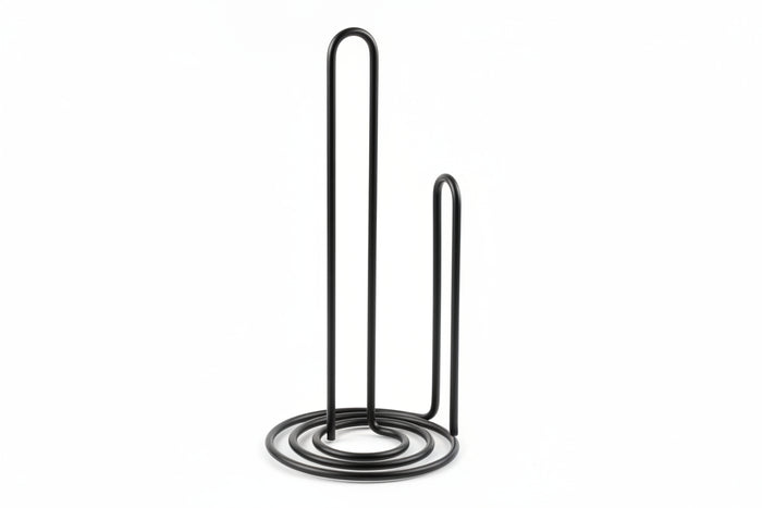 LAVA PAPĪRA DVIEĻA TURĒTĀJS H32CM, D15CM, MELNS, NER.TĒR.