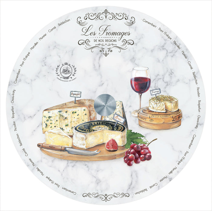 LES FROMAGES SERVĒJAMAIS ŠĶĪVIS 32CM ROTĒJOŠS UZ KĀJAS