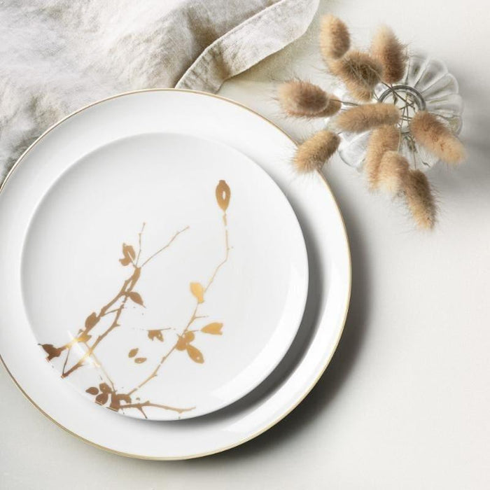 LIBERTY GOLD ROSE ŠĶĪVIS 21CM, PORCELĀNS