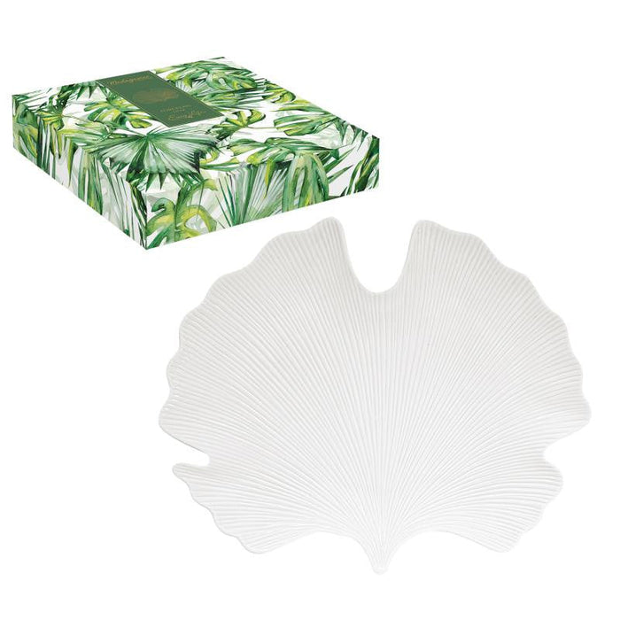 MADAGASCAR SERVĒJAMAIS TRAUKS LAPA 35X29CM BALTS