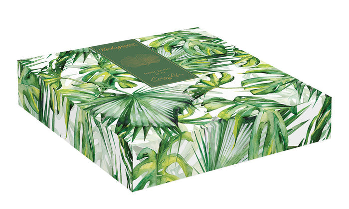 MADAGASCAR SERVĒJAMAIS TRAUKS LAPA 35X29CM BALTS