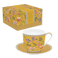 MAGIE D'ORIENT YELLOW  TASE 400ML AR APAKŠTASI, PORCELĀNS, DĀVANU KASTĒ