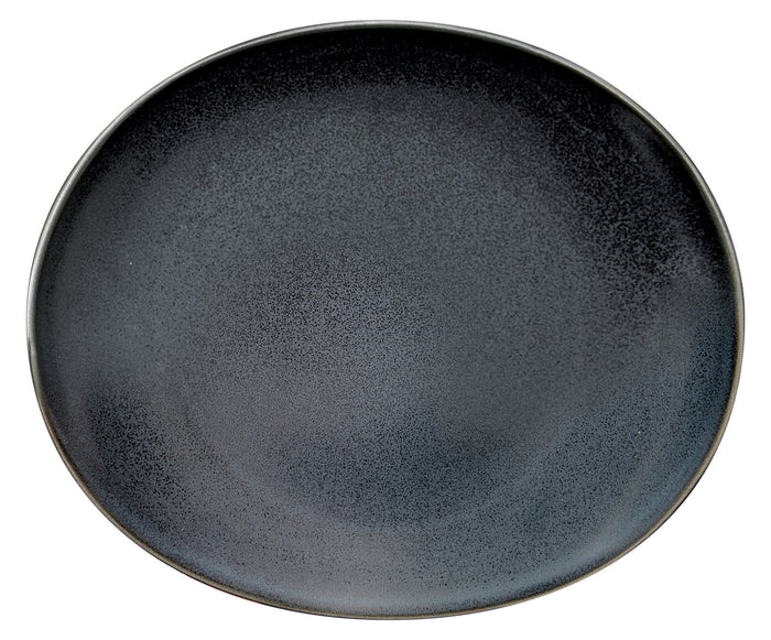 MAGMA PUSDIENU ŠĶĪVIS 28X24.5CM, T.PELĒKS, PORCELĀNS