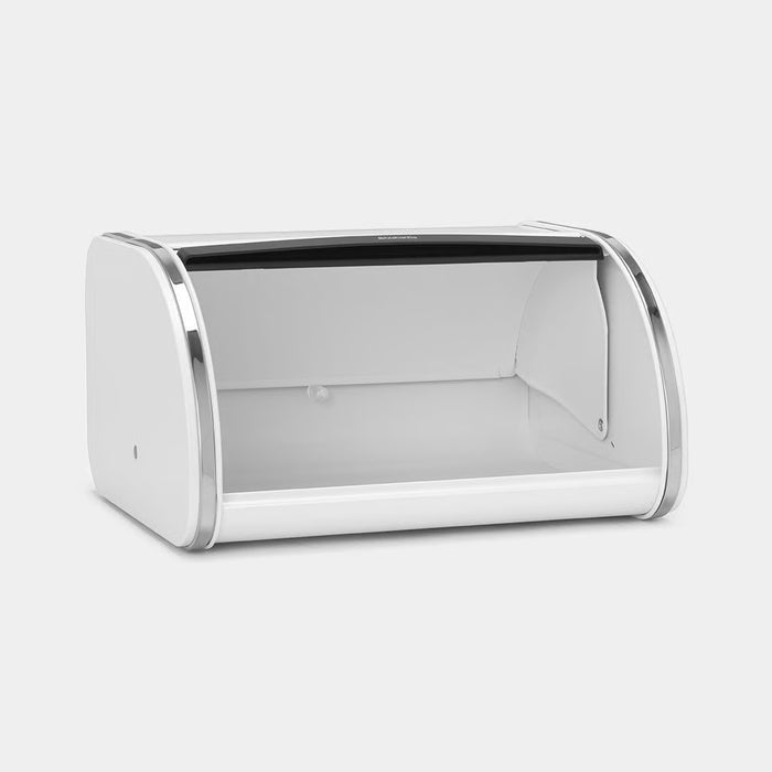 MAIZES KASTE ROLL TOP 26,5 X 31,6 H17,3 CM, BALTA, METĀLS
