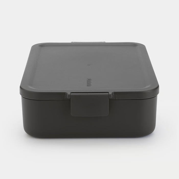 MAKE&TAKE BENTO PUSDIENU KASTĪTE LIELĀ 16,7 X 25,5, H 6,2 CM, PELĒKA, PLASTMASA