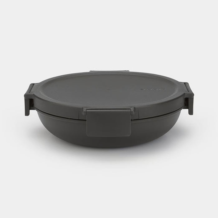 MAKE&TAKE PUSDIENU BĻODA 1 L ,21,5 X 21,5 H 6 CM, PELĒKA, PLASTMASA