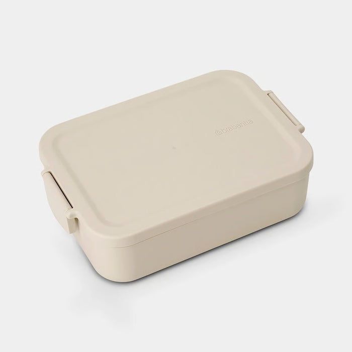 MAKE&TAKE PUSDIENU KASTĪTE VIDĒJA 13,5 X 20, H 5,5 CM, BĒŠA, PLASTMASA