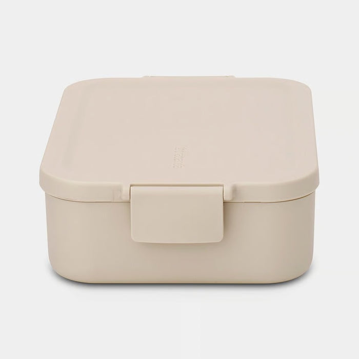 MAKE&TAKE PUSDIENU KASTĪTE VIDĒJA 13,5 X 20, H 5,5 CM, BĒŠA, PLASTMASA