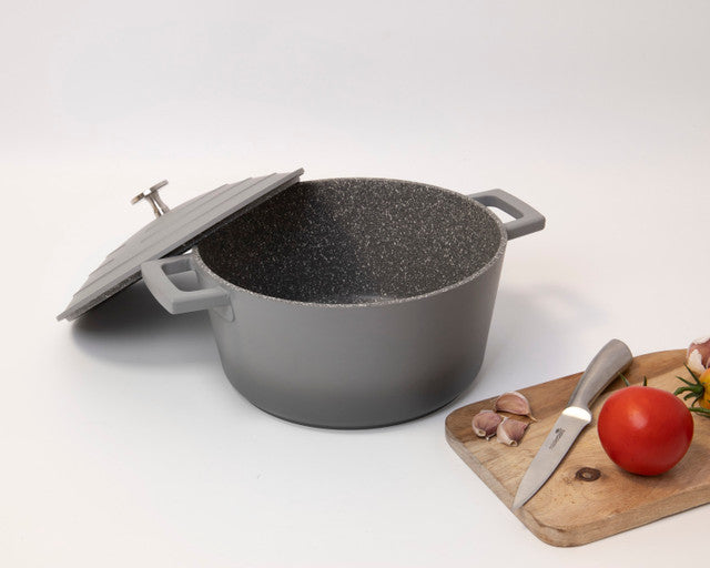 MASTERCLASS GREY OMBRE KATLS 4L, 24CM, AR VĀKU, LIETAIS ALUMĪNIJS