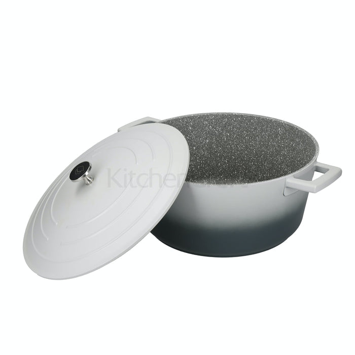 MASTERCLASS GREY OMBRE KATLS 5L, 28CM, AR VĀKU, LIETAIS ALUMĪNIJS