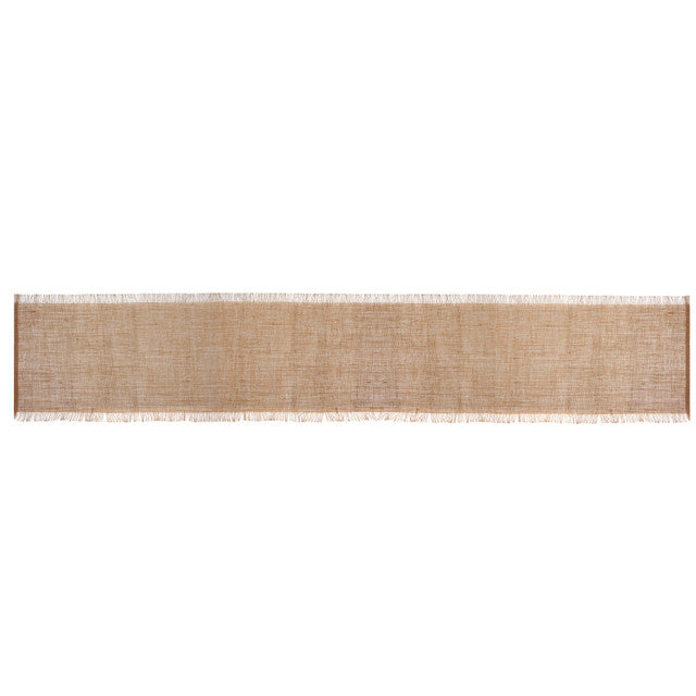 MIKASA GALDA CELIŅŠ 230X33CM, BRŪNS, DŽUTAS AUDUMS
