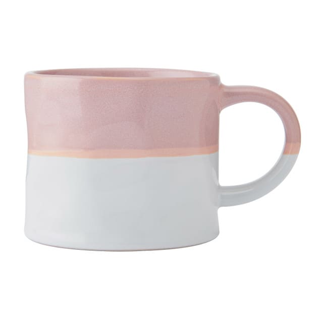 MIKASA OMBRE PINK AND WHITE KRŪZE 350ML, KERAMIKA