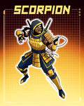 MK Hell Ninja Sticker