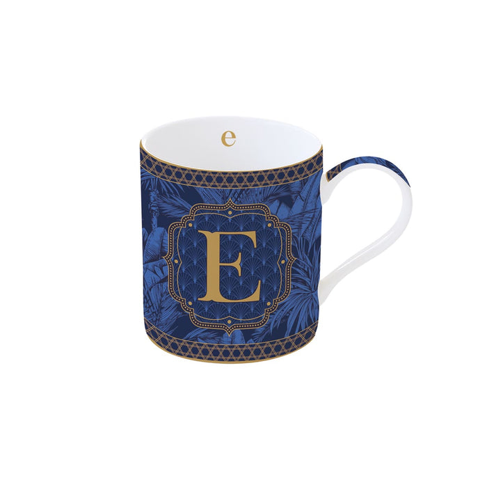 MONOGRAM E KRŪZE 350 ML, PORCELĀNS, DĀVANU KASTĒ