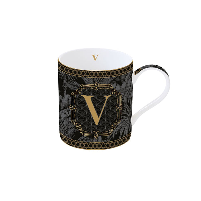 MONOGRAM V KRŪZE 350 ML, PORCELĀNS, DĀVANU KASTĒ