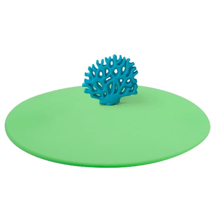 MY LID VĀCIŅŠ GLĀZEI D10.5CM, TIRKĪZS KORALLIS, SILIKONA