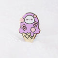 Noface Ice Cream Pin