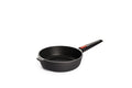 NOWO TITANIUM INDUCTION DZIĻĀ PANNA 24CM AR NOŅEM. ROKT., INDUKCIJAI