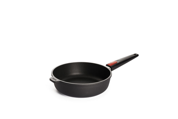 NOWO TITANIUM INDUCTION DZIĻĀ PANNA 24CM AR NOŅEM. ROKT., INDUKCIJAI