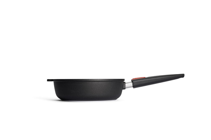 NOWO TITANIUM INDUCTION DZIĻĀ PANNA 24CM AR NOŅEM. ROKT., INDUKCIJAI