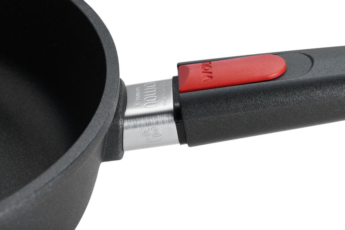 NOWO TITANIUM INDUCTION DZIĻĀ PANNA 24CM AR NOŅEM. ROKT., INDUKCIJAI