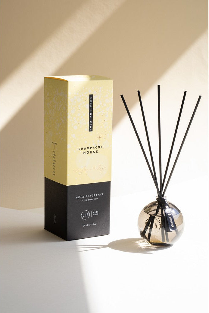 ODORO MOOD TELPU AROMATIZATORS CHAMPAGNE HOUSE 90ML, 10KOC.