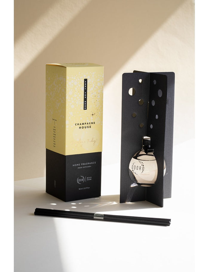 ODORO MOOD TELPU AROMATIZATORS CHAMPAGNE HOUSE 90ML, 10KOC.
