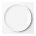 OLIVIA ROLLED RIM DESERTA ŠĶĪVIS 20CM, PORCELĀNS
