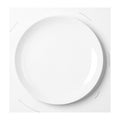 OLIVIA ROLLED RIM PUSDIENU ŠĶĪVIS 25.5CM, PORCELĀNS