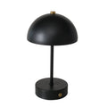 PETUNIA GALDA LAMPA H26CM, LED, 3xAA, MELNA, METĀLS