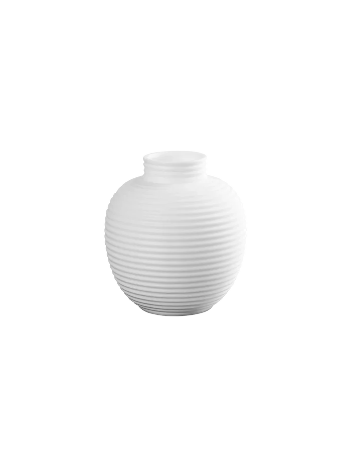 PICCOLINI VĀZE H6.5CM, D6.5CM, BALTA, PORCELĀNS