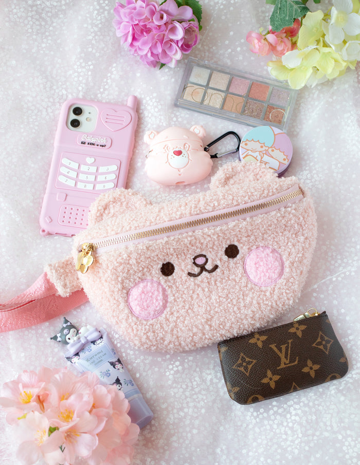 Pink Strawbeary Fanny Pack ♡
