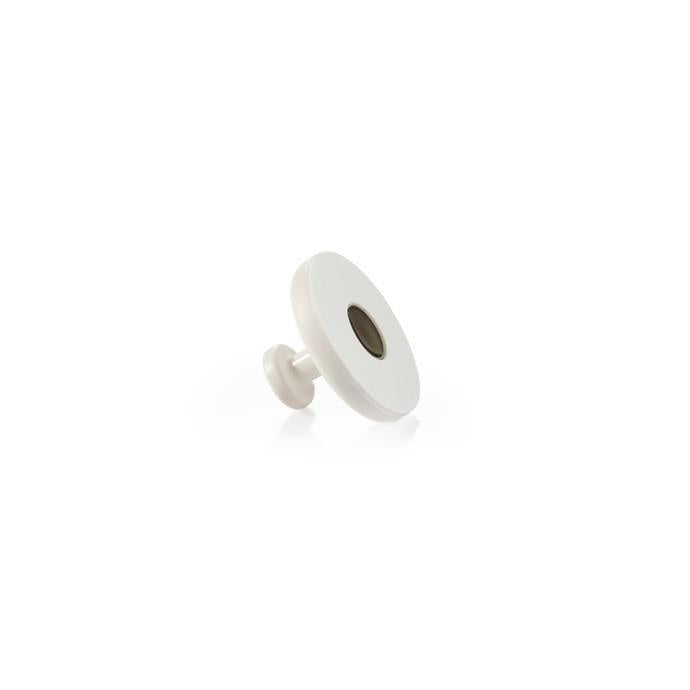 PRESTO PAKARAMAIS AR MAGNĒTU, D3.5CM, BALTS, PLASTMASA