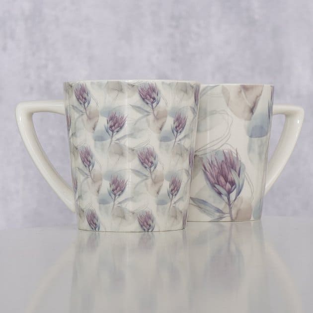 PROTEA KRŪZE 300ML, 2 VEIDI, ĀBOLIŅA DIZAINS, PORCELĀNS