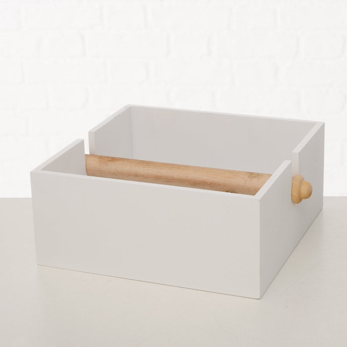 RAGUN SALVEŠU TURĒTĀJS 23X19X8CM 2 VEIDI, MELNS/BALTS, MDF/KOKS