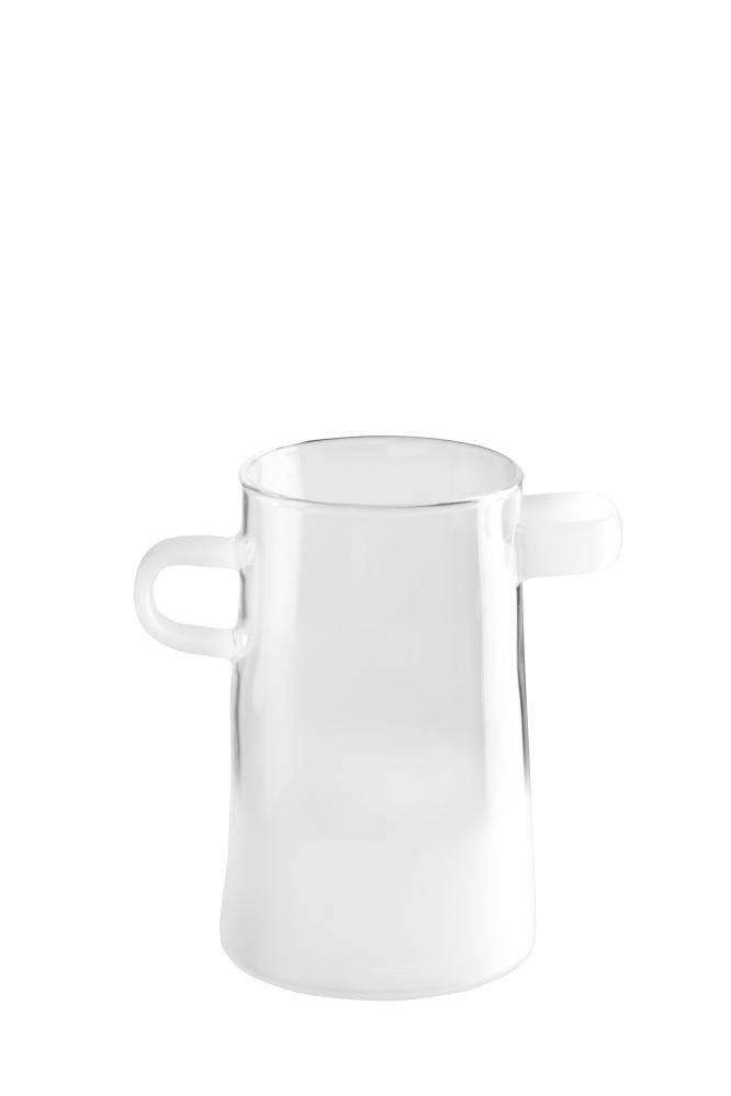 RAYU VĀZE H17CM, D11CM, BALTA