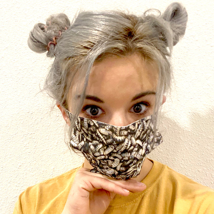 Reusable Larvae Face Mask