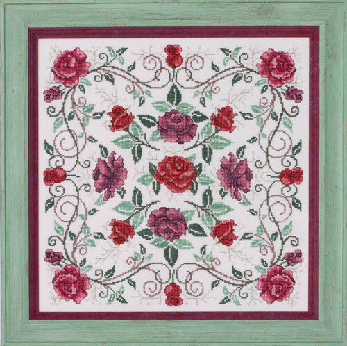 Rosaceae: The Rose Mandala