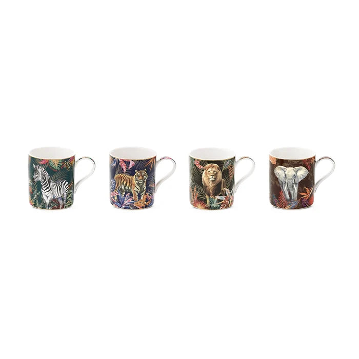 SAUVAGE KRŪZE 400 ML, 4 ASSORTĒTI DIZAINI, PORCELĀNS