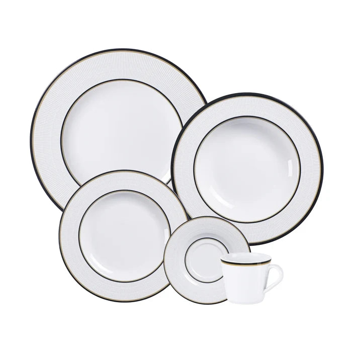 SIENNA TRAUKU KOMPLEKTS AR KRŪZĒM 20 PRIEKŠMETI, PORCELĀNS
