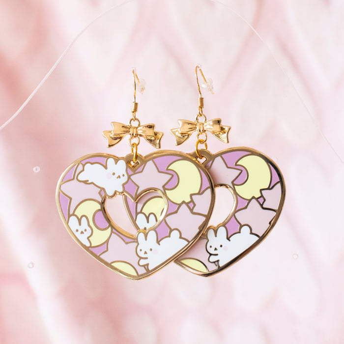 Sleepy Usagi Earrings