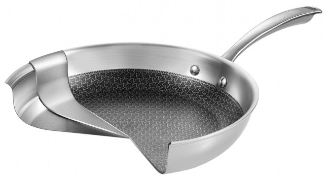 STEELCRAFT PANNA 24CM, AR NEPIED.KL., NER.TĒR., INDUKCIJAI