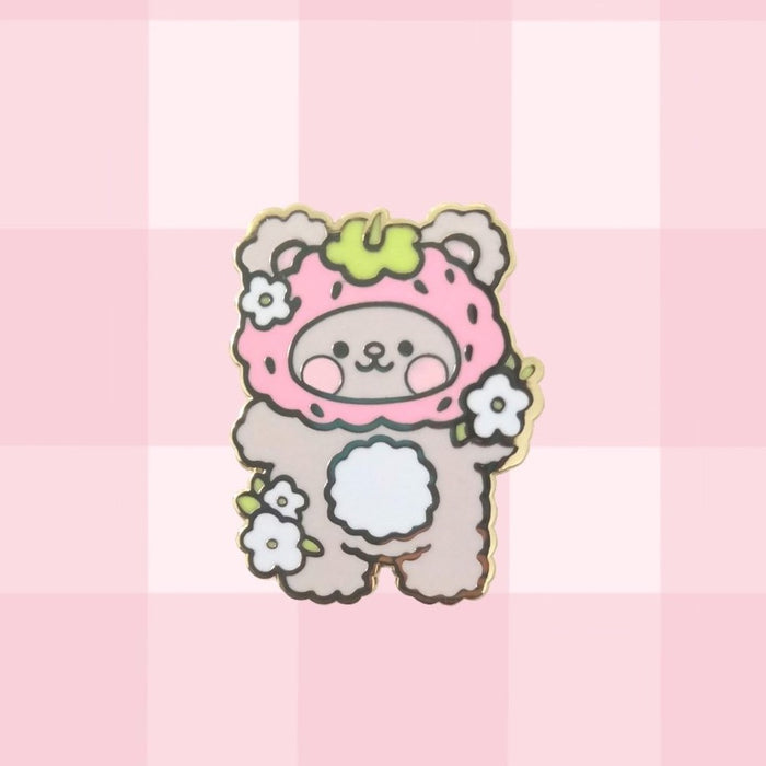Strawbeary Pin