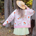 Strawberry Patch Cardigan ♡