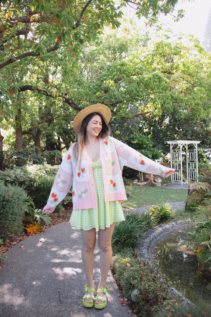 Strawberry Patch Cardigan ♡