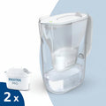 STYLE ESSENTIAL LED ŪDENS FILTRAKRŪZE 2.4L, + 2 KAPSULAS, BALTA