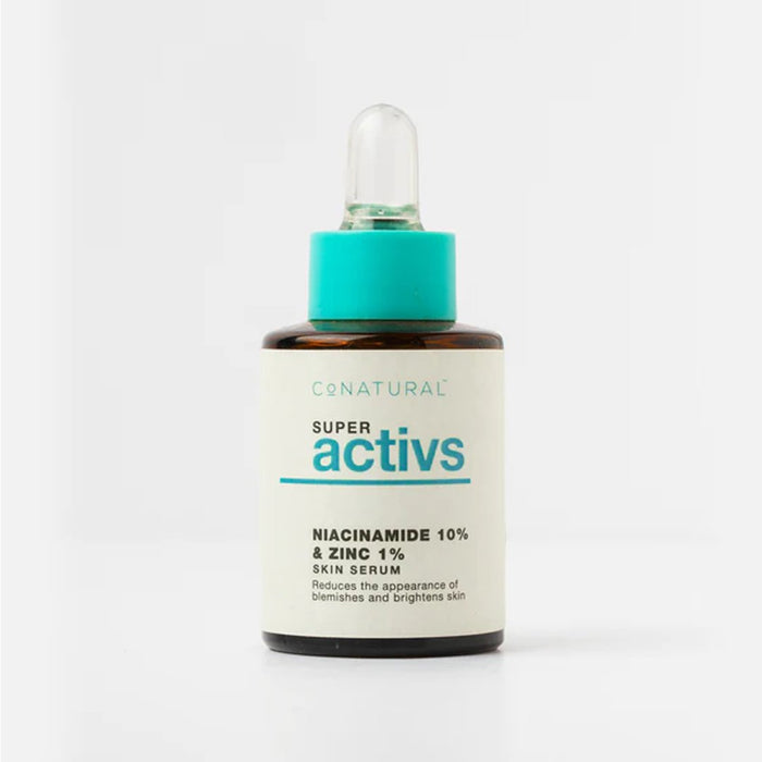 Super Activs Skin Serum Niacinamide 10% + Zinc 1% - CoNatural - My Vitamin Store