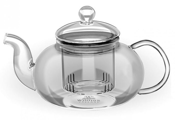 TĒJKANNA 770ML AR TVERTNI TĒJAS LAPĀM/AUGĻU GABALIŅIEM, STIKLS