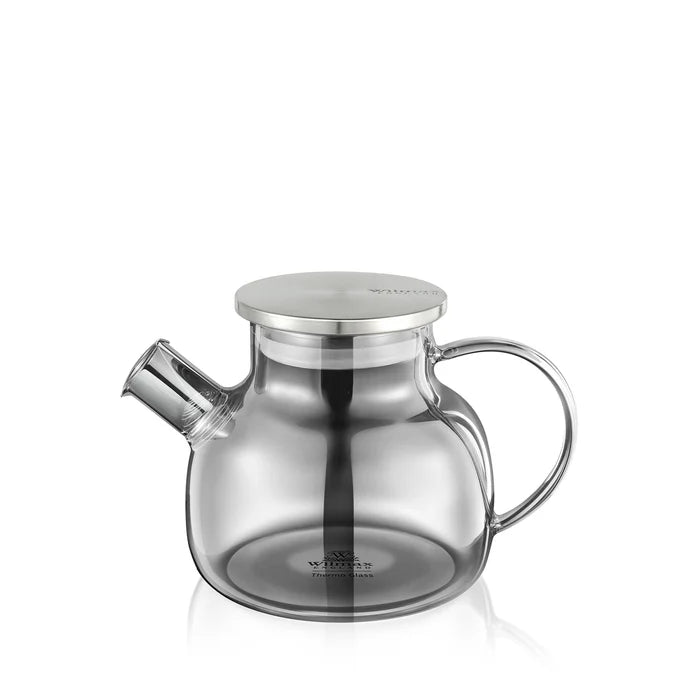 TĒJKANNA PELĒKA 950 ML AR METĀLA VĀCIŅU, STIKLS, N/T